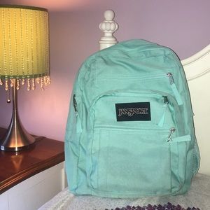 Mint Green Jansport Backpack